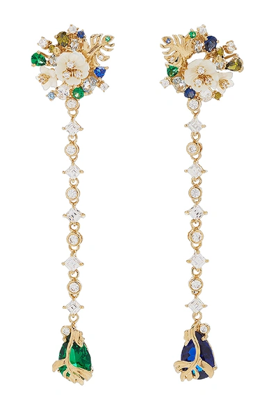 Anabela Chan Emerald Paradise Drop Earrings In Not Applicable