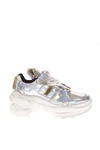 MAISON MARGIELA MIRROR EFFECT SILVER LEATHER SNEAKERS,a45c2af0-7276-a0cb-1f49-04727bbcba01
