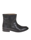 GOLDEN GOOSE GOLDEN GOOSE BLACK LEATHER ANKLE BOOT,G34WS576.A1-1