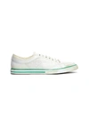 Balenciaga Men's Match Runway Low-top Sneakers In White