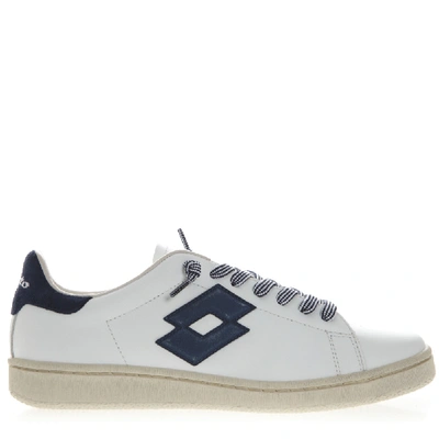 Lotto Leggenda Autograph W White Leather & Suede Sneakers