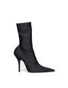 BALENCIAGA BALENCIAGA KNIFE CREPE JERSEY BOOTIES,500550/1000