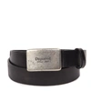 Dsquared2 Black Dsquared Since 1964 Leather Belt In Black