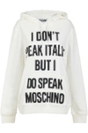 Moschino Cotton Sweatshirt Pixel Capsule In White