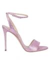 CASADEI PINK SANDALS,1L239M1001SPAE95V