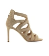 MICHAEL KORS ANNALEE BEIGE SANDAL WITH RHINESTONES,40S9ANHA2S-168