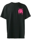 Off-white Black Men's Floating Skull T-shirt In Black