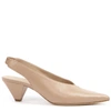 ALDO CASTAGNA ELISE BEIGE LEATHER SLINGBACK,10128bc8-6782-f4db-3a1e-1ae6f7fc15fc