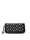 JIMMY CHOO FILIPA WALLET WITH STARS,16f44e3f-8c8f-d405-5967-87c582ce2ab5