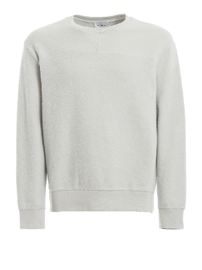 Dondup Cotton Inside-out Sweatshirt In White