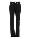 VERSACE VERSACE STYLE PRINTED BLACK DENIM JEANS,7514510b-dee2-d56b-300d-d987db13ddf3