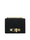 ALEXANDER MCQUEEN JEWEL DETAILED QUILTED VELVET BAG,7cf7462d-641c-5b95-2492-e8ad4306e29b