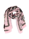 ALEXANDER MCQUEEN CAMEO AND CURIOSITIES WOOL BLEND SCARF,ffa3226c-adce-ab8b-a3c3-941e27d249e4