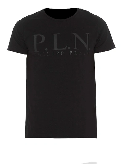 Philipp Plein Embellished Rock Pp Black T-shirt