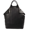 ALEXANDER MCQUEEN BLACK LEATHER TOTE,19b85e70-bc91-3694-f4dd-7e3168948291