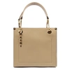 MARNI BEIGE AND WHITE LEATHER GRIP BAG,bbbc799b-2557-71af-f496-59b38763e1d6