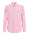 POLO RALPH LAUREN PINK COTTON TWILL SHIRT,9683663f-1194-04b2-9ce4-73783d2b8aa9