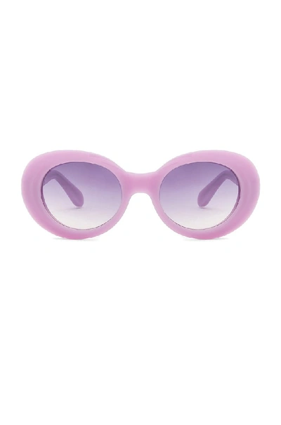 Acne Studios Purple Purple Mustang Sunglasses