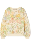 GUCCI EMBROIDERED FLORAL-PRINT COTTON-JERSEY SWEATSHIRT,e0a58d75-def0-4cc6-2c1c-2a9aed93ad23
