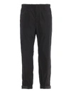 PRADA TECH POPLIN PULL-ON TROUSERS,08dd1ec9-552e-cbb3-e8ea-f9e78174c021