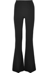 Safiyaa Women's Halluana Crepe Flared Trousers In Black