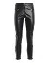ERMANNO SCERVINO FAUX LEATHER LEGGINGS WITH ZIPPERS,afd99287-678d-ae21-29f0-a7dca0afcf1e