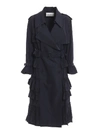 VALENTINO FRILLED LONG TRENCH,0c2f19ba-a608-a23f-1e81-3e0838c43b16