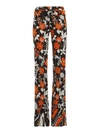 PRADA FLORAL VISCOSE FLARED PANTS,632015b6-7ace-e9e3-5b50-725006d0d2da