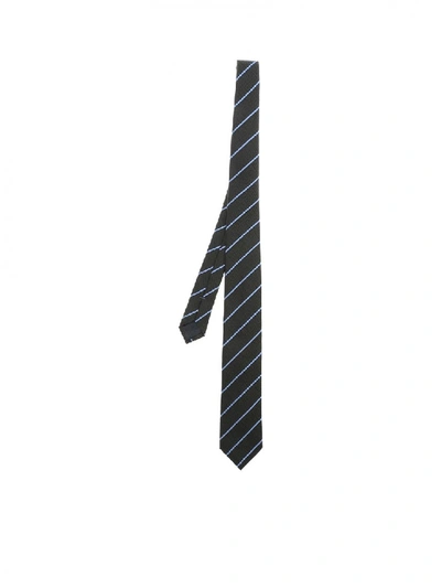 Ermenegildo Zegna Tie Silk Z6e06 1l7 I In Black