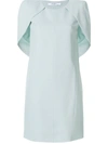 GIVENCHY BLUE WOMEN'S CAPE SHIFT DRESS,BW205410F3