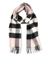 Burberry Vintage Check Cashmere Scarf In Neutrals