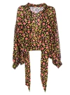 BALENCIAGA PRINTED SILK BLOUSE,68074b63-ca26-ecfd-6f4d-520c65e760c5