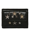 JIMMY CHOO STAR EMBELLISHED LEATHER NEMO WALLET,63993866-6c5a-3318-211f-ff15e9aee09c