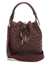 ANYA HINDMARCH WHIPSTITCHED LEATHER BUCKET BAG,eb5a51b0-d2ed-e725-18e0-f15cd2421ca5