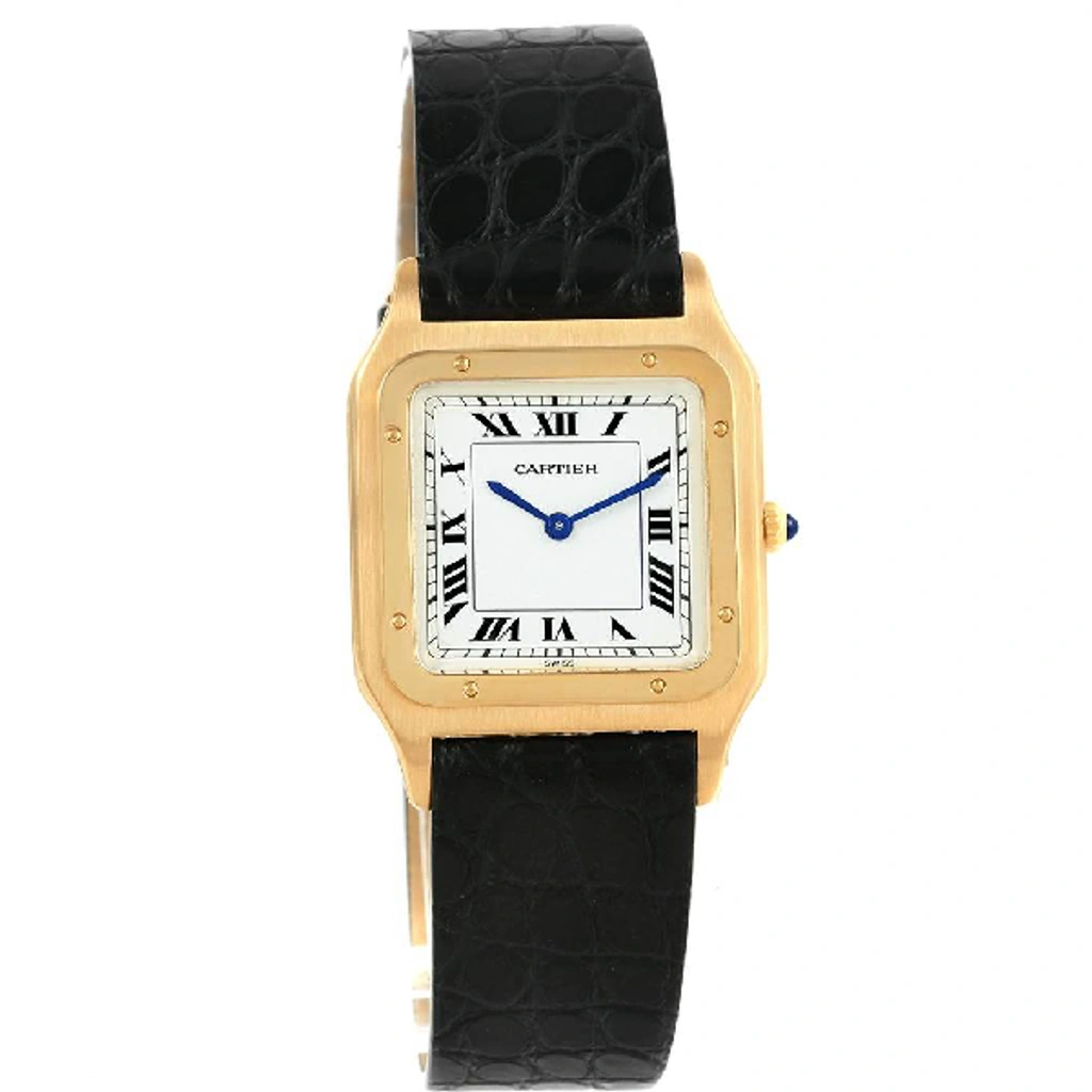 Cartier Santos Dumont Paris Yellow Gold Manual Watch 15751 ModeSens