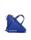 BALENCIAGA BLUE TRIANGLE DUFFLE BAG XS,531048/4130