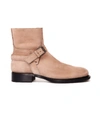 ANN DEMEULEMEESTER SUEDE ANKLE BOOTS,1802-2812-P-365-070