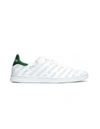 VETEMENTS PERFORATED LOGO SNEAKERS,VTSMT3/green