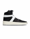 FEAR OF GOD BASKETBALL HIGH TOP LEATHER SNEAKERS,FG04S18D-19LE-9901