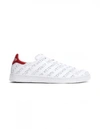 VETEMENTS WHITE LEATHER STAN SMITH SNEAKERS,VTSMT3