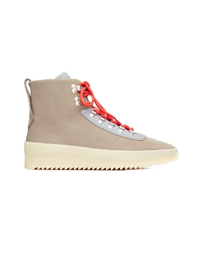 Fear Of God Beige Leather Hiking Trainers