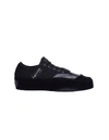 YOHJI YAMAMOTO ADIDAS LOW SNEAKERS WITH EMBROIDERY,HV-E31-861/blk