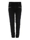 BALMAIN SKINNY JEANS WITH RIBBED INSERTS,af6dbaf0-7e99-ced2-976d-19e788868c8d