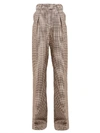 ALEXANDRE VAUTHIER HOUNDSTOOTH HIGH-RISE WOOL TROUSERS,D0C861BF-702A-C4FB-A615-B1AA4A8A34BE