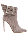 ALEXANDRE VAUTHIER CRYSTAL-EMBELLISHED HOUNDSTOOTH BOOTS,F9038301-3FB6-F353-A55D-267F92FB3F13