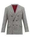 BRUNELLO CUCINELLI PRINCE OF WALES-CHECK DOUBLE-BREASTED BLAZER,FAB846A4-F0C4-1F2F-FB7D-A6205EB0B365
