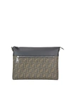 FENDI BROWN FF MESSENGER BAG,dfe30820-daeb-8263-07e5-f534715835fc