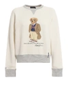 POLO RALPH LAUREN POLO BEAR PRINT SWEATSHIRT,0de1fcfc-1215-2b94-3b96-8d28732ea115