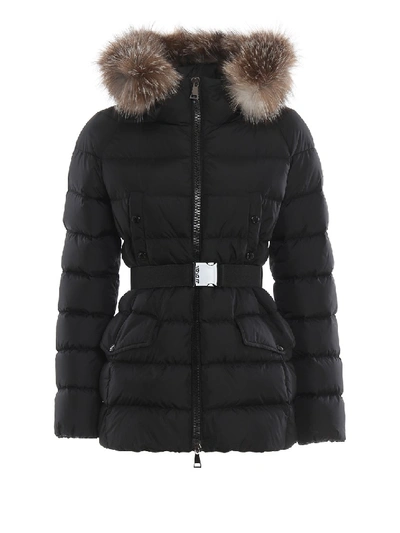 Moncler Clion Down Jacket In Black