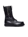 THE ROW THE ROW BLACK LEATHER PATTY BOOTS,F1141L64/blk